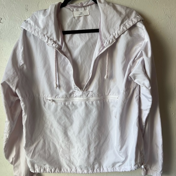 Thread & Supply Jackets & Blazers - 𝅺Thread & Supply Light Pink Rain Jacket Sz L